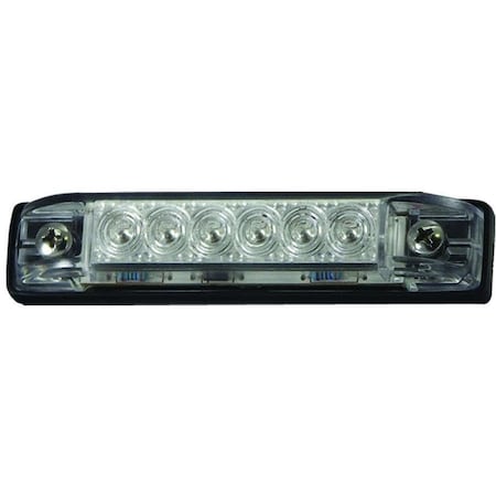 T-H Marine Supplies Strip Light-6 Led White, No LED-51805-DP LED-51805-DP